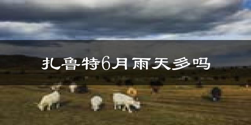 扎鲁特6月雨天多吗?