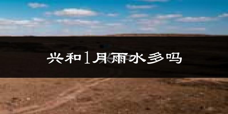 兴和1月雨水多吗?