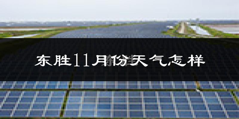 东胜11月份天气怎样?东胜十一月冷吗?