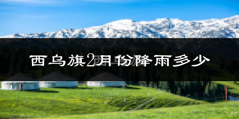 西乌旗2月份降雨多少?
