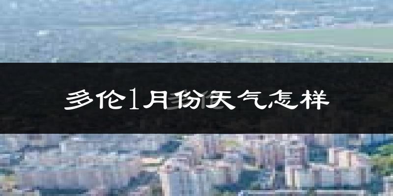 多伦县1月份天气如何?很冷吗?