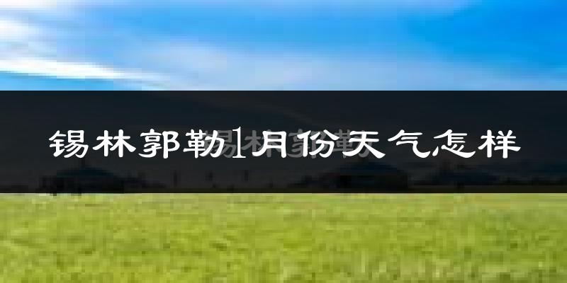 锡林郭勒盟1月份天气如何?很冷吗?