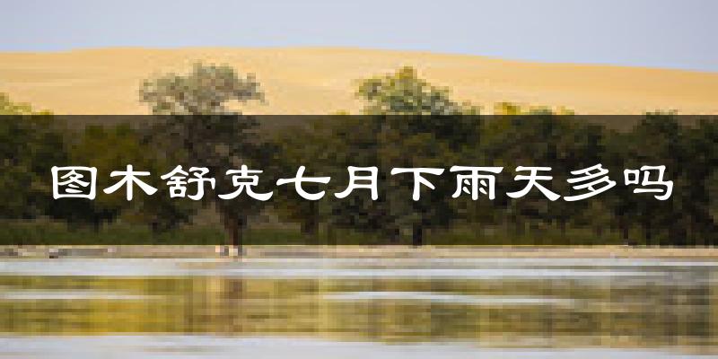 图木舒克七月下雨天多吗?图木舒克7月份降雨量多少?
