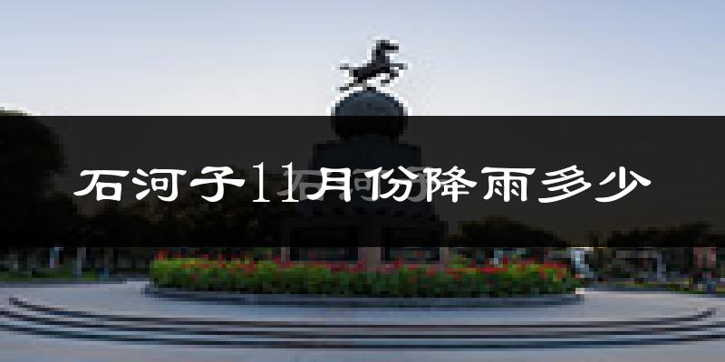 石河子11月份降雨多少?