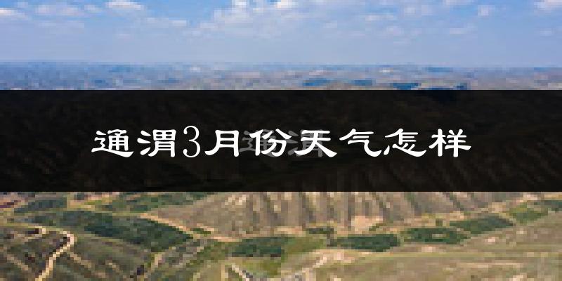 通渭县3月份天气如何?冷吗?过去两年3月天气数据分析