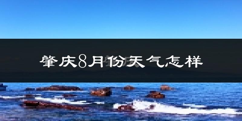 肇庆市8月份天气如何?很热吗?