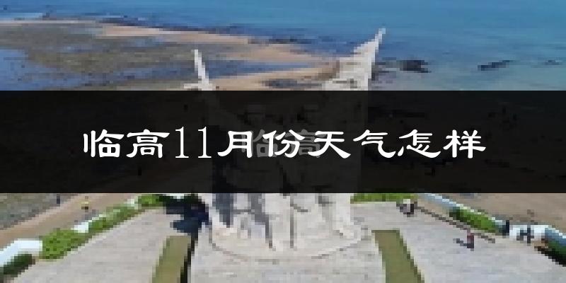临高11月份天气怎样?临高十一月冷不冷?